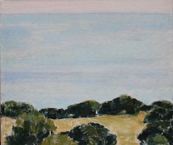 Hohes Meer, Öl auf Leinwand, 2016, 50 × 60 cm