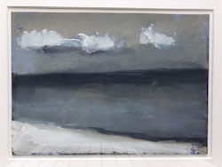 Ostsee, Gouache, 90er Jahre, 22 × 31 cm