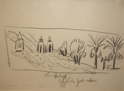 Landschaft Egyptische Grabmalerei