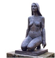 Lautlos, Bronze, 2005, H: 120 cm