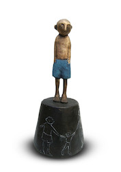 Ringelreihe I., Bronze, 2012, H: 18 cm