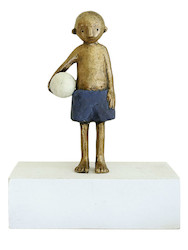 Willi, Bronze/Holz, 2016, H: 11 cm