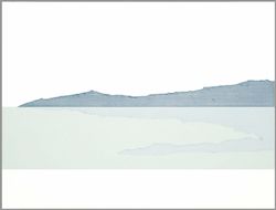 Ashore I, Radierung und Hochdruck, 2007, 30 × 40 cm