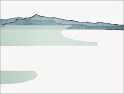 Ashore XIII, Radierung und Hochdruck, 2007, 30 × 40 cm