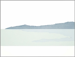 Ashore I, Radierung/Hochdruck, 2007, 30 × 40 cm
