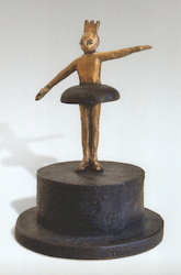 Ballerina, Bronze, 2006, H: 14,5 cm