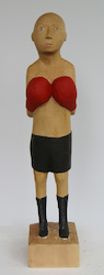 Boxer I, Linde, 2014, H: 50,5 cm