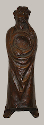 Der Hornbläser, Bronze, 1930, 52 × 16 × 10 cm