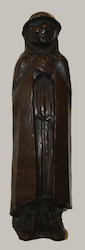 Der Pilger, Bronze, 1930, 50 × 14 × 14,2 cm