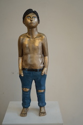 endlich Sommer, Bronze, 2018, H: 57 cm