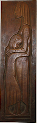 Hamburger Ehrenmal, Bronze, 1931, 74,4 × 16,8 cm