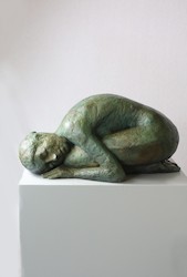 Neumond, Bronze, 2019, H: 19 cm