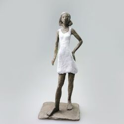 Mädchen mit Mini LC.