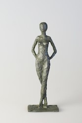 Tänzerin III., Bronze, 2009, H: 16 cm