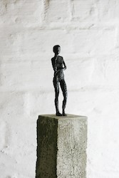 Tanz am Abgrund XV., Bronze,Beton, Stahl, 2012, H: 147 cm