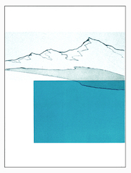 Lake VII, Radierung/Hochdruck, 2006, 40 × 30 cm