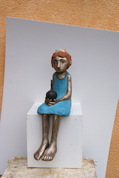 Mein kleiner Prinz, Bronze, 2011, H: 37 cm