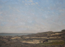 Munkhoog, Öl auf Leinwand, 2011, 30 × 41 cm