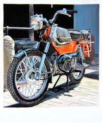 Polaroid 10: Motorrad