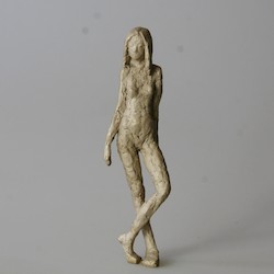 Tanz am Abgrund XVIII., Bronze,Beton, Stahl, 2013, H: 147 cm