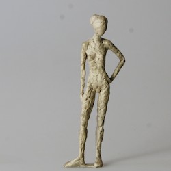 Tanz am Abgrund XX., Bronze,Beton, Stahl, 2013, H: 147 cm