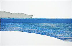 Tide I (Ausschnitt), Radierung/Hochdruck, 2011, 30 × 40 cm