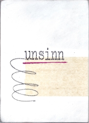 unsinn, Acryl/Collagen auf MDF, 2016, 22 × 16 cm