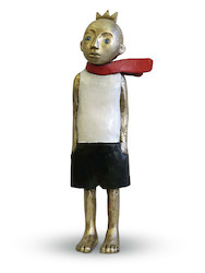 Unterwegs, Bronze, 2016, H: 43 cm